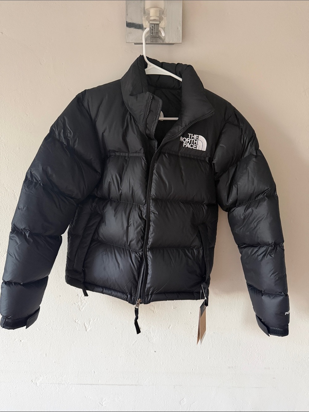The North Face Black Retro Nuptse Down Puffer Jacket XS
